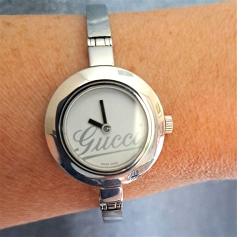 gucci 150ml|gucci stainless steel bangle watch.